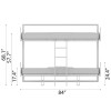 Simple Bunk Twin/Twin XL Murphy Wall Bed Simple Bunk Twin/Twin XL Murphy Wall Bed