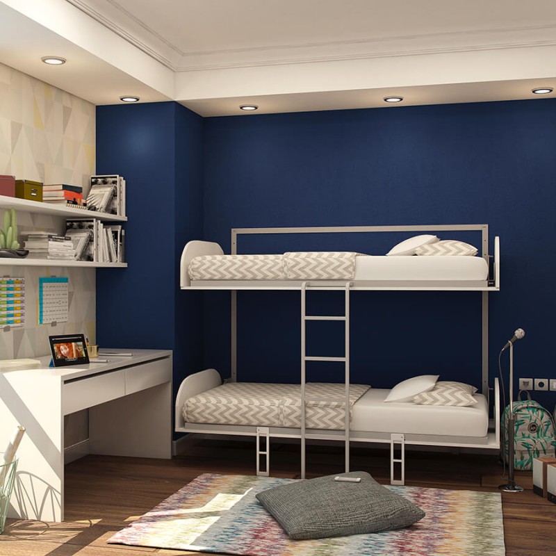 Simple Bunk Twin/Twin XL Murphy Wall Bed Simple Bunk Twin/Twin XL Murphy Wall Bed