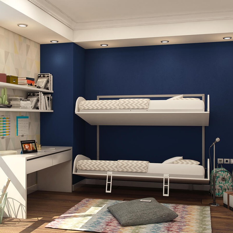 Simple Bunk Twin/Twin XL Murphy Wall Bed Simple Bunk Twin/Twin XL Murphy Wall Bed