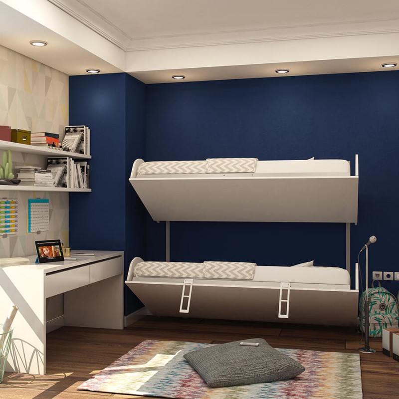 Simple Bunk Twin/Twin XL Murphy Wall Bed Simple Bunk Twin/Twin XL Murphy Wall Bed