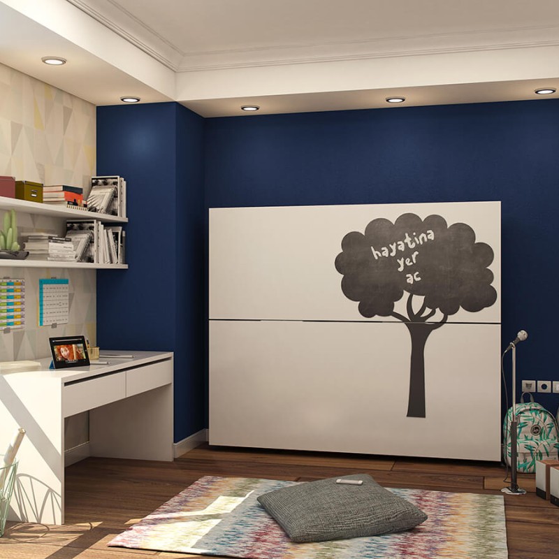 Simple Bunk Twin/Twin XL Murphy Wall Bed Simple Bunk Twin/Twin XL Murphy Wall Bed
