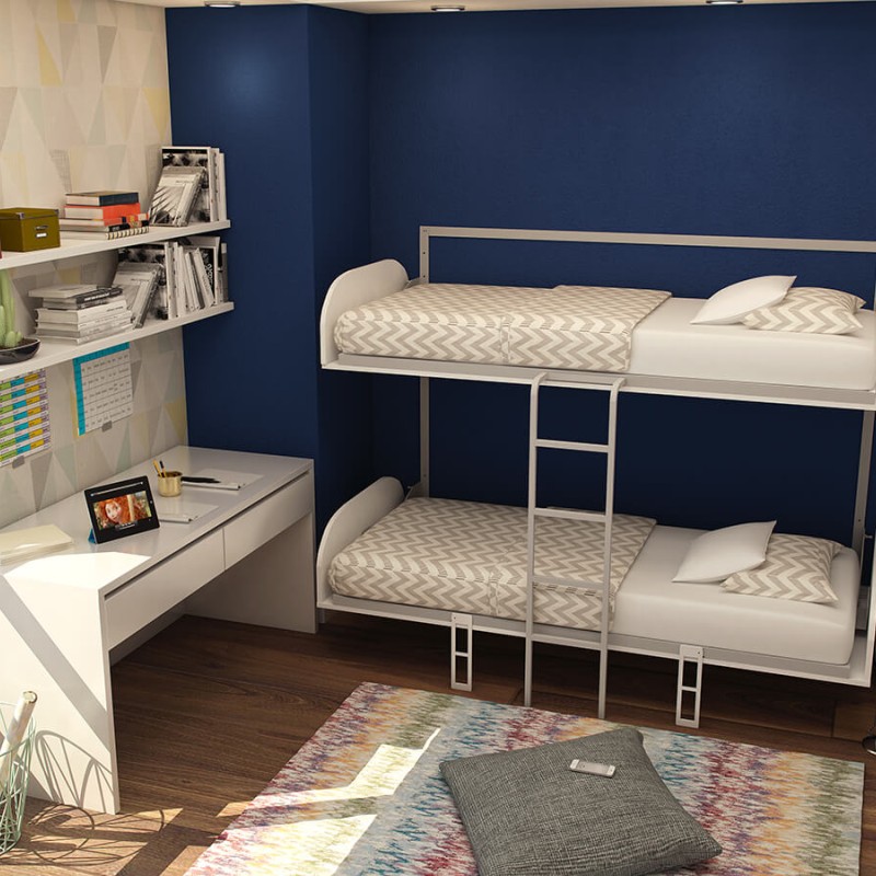 Simple Bunk Twin/Twin XL Murphy Wall Bed Simple Bunk Twin/Twin XL Murphy Wall Bed