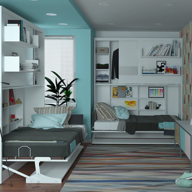 Parete Letto - Twin Wall Bed System Parete Letto - Twin Wall Bed System