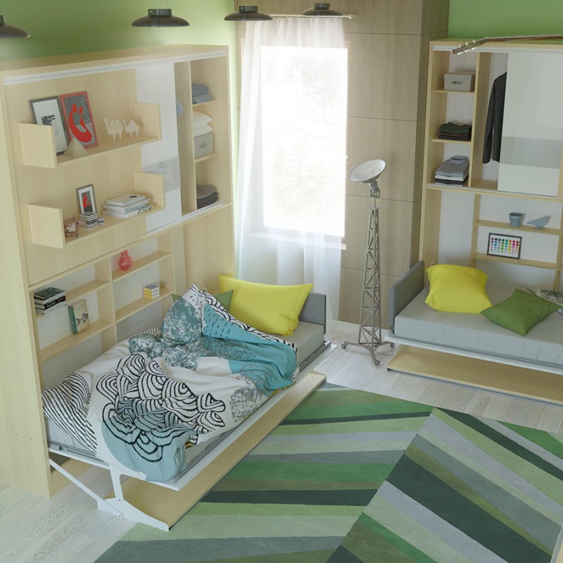 Parete Letto - Twin Wall Bed System Parete Letto - Twin Wall Bed System