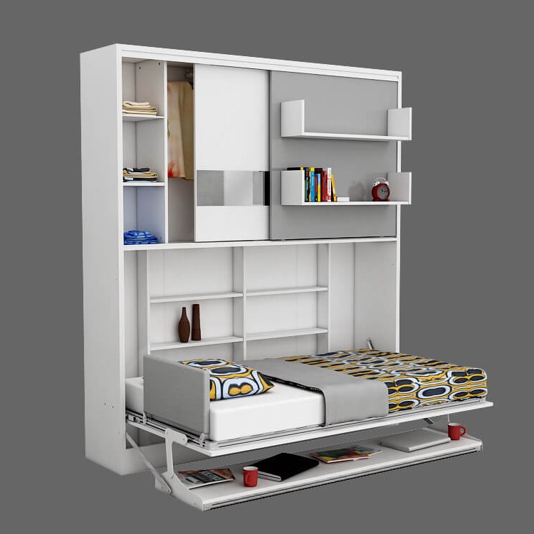 Parete Letto - Twin Wall Bed System with Desk Parete Letto - Twin Wall Bed System with Desk