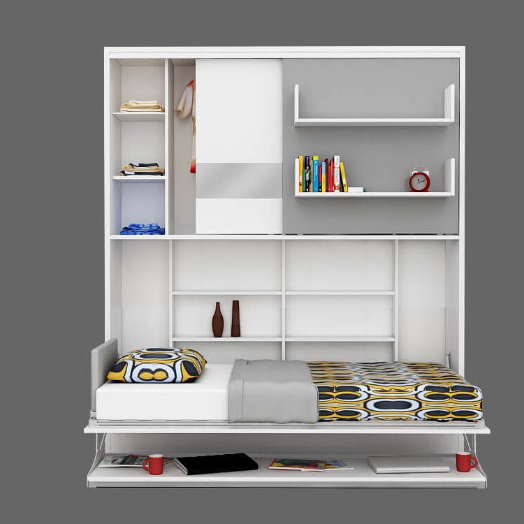 Parete Letto - Twin Wall Bed System with Desk Parete Letto - Twin Wall Bed System with Desk