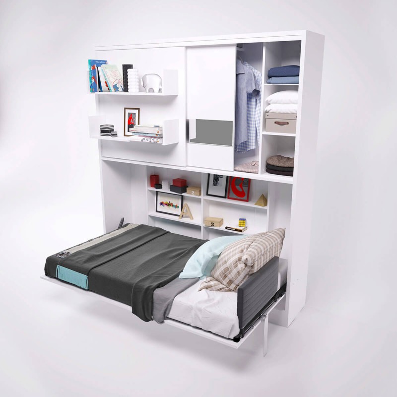Parete Letto - Twin Wall Bed System with Desk Parete Letto - Twin Wall Bed System with Desk