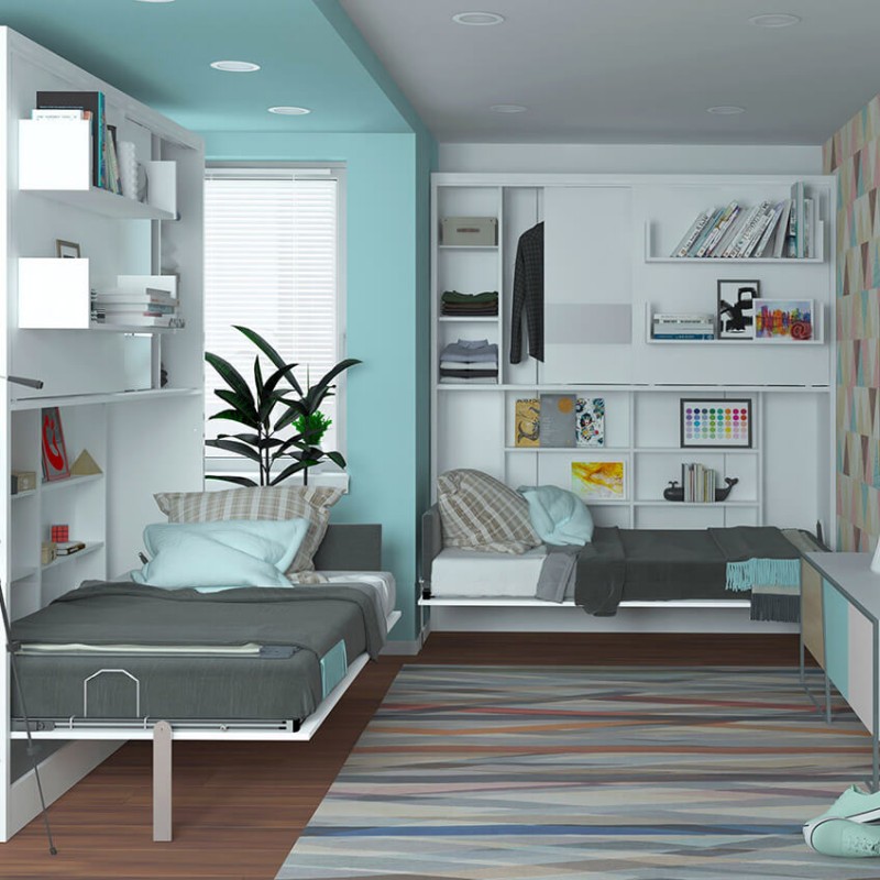 Parete Letto - Twin Wall Bed System Parete Letto - Twin Wall Bed System