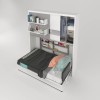 Parete Letto - Twin Wall Bed System with Desk Parete Letto - Twin Wall Bed System with Desk