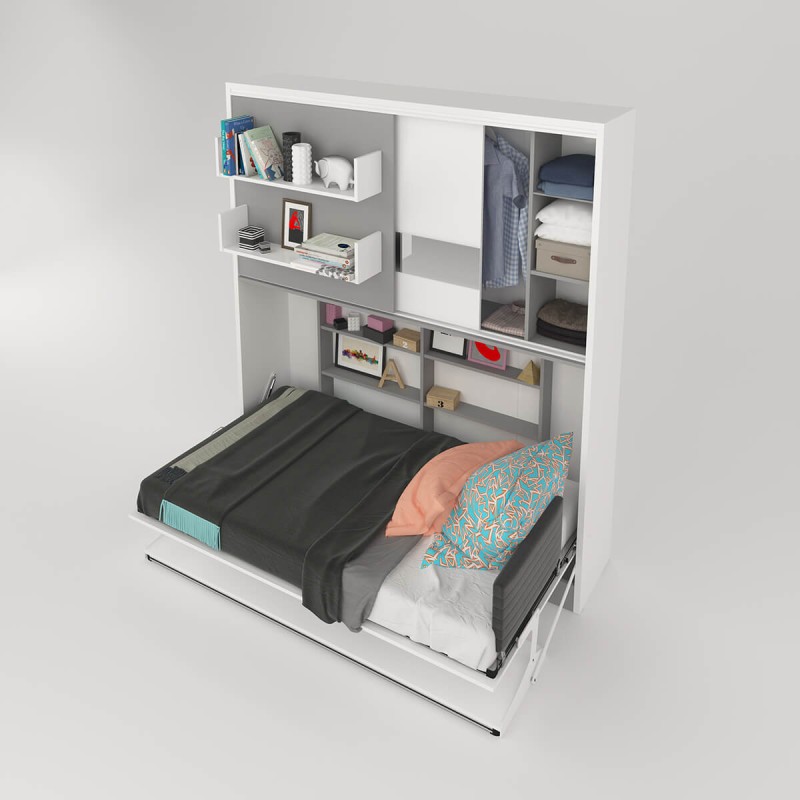 Parete Letto - Twin Wall Bed System with Desk Parete Letto - Twin Wall Bed System with Desk