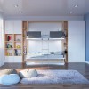 Pensiero Twin Wall Bunk Bed Pensiero Twin Wall Bunk Bed