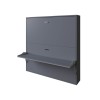Pensiero Twin Wall Bunk Bed with Desk