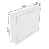 Spazio - Full Size Wall Bed