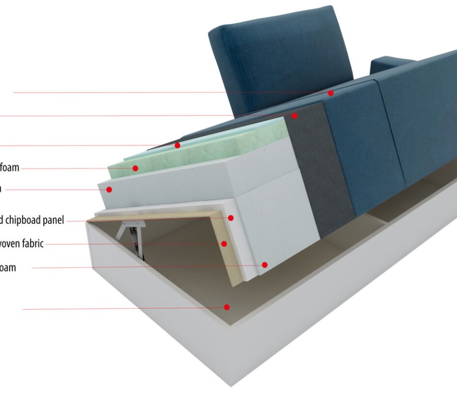 Royal Vertical Queen 2 Seat Storage Sofa Royal Vertical Queen 2 Seat Storage Sofa