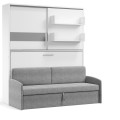 Horizontal foldable 2 Seat Sofa