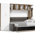 Royal Horizontal Queen 2 Seat Storage Sofa