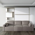 Royal Vertical Queen 3 Seat Storage Sofa