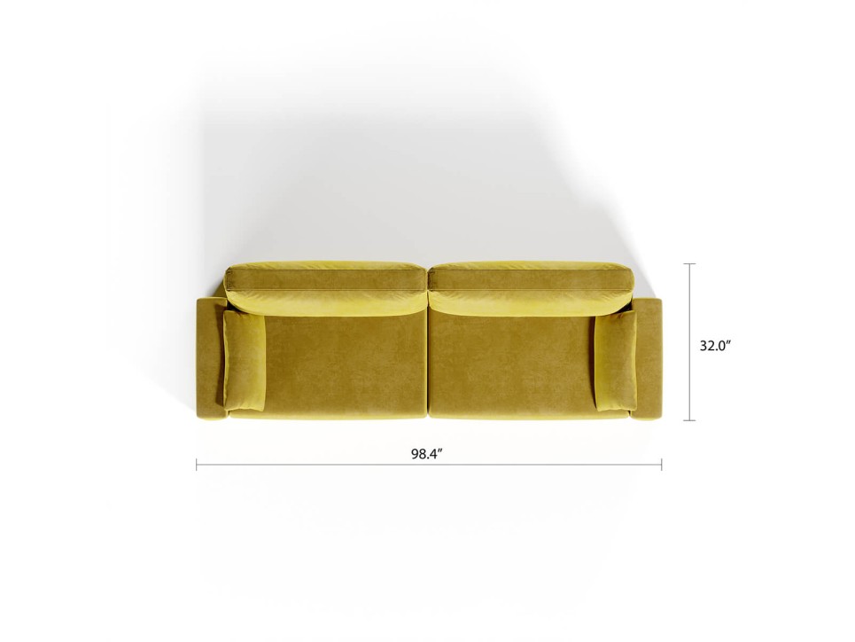 Royal Horizontal Queen 2 Seat Sofa Royal Horizontal Queen 2 Seat Sofa