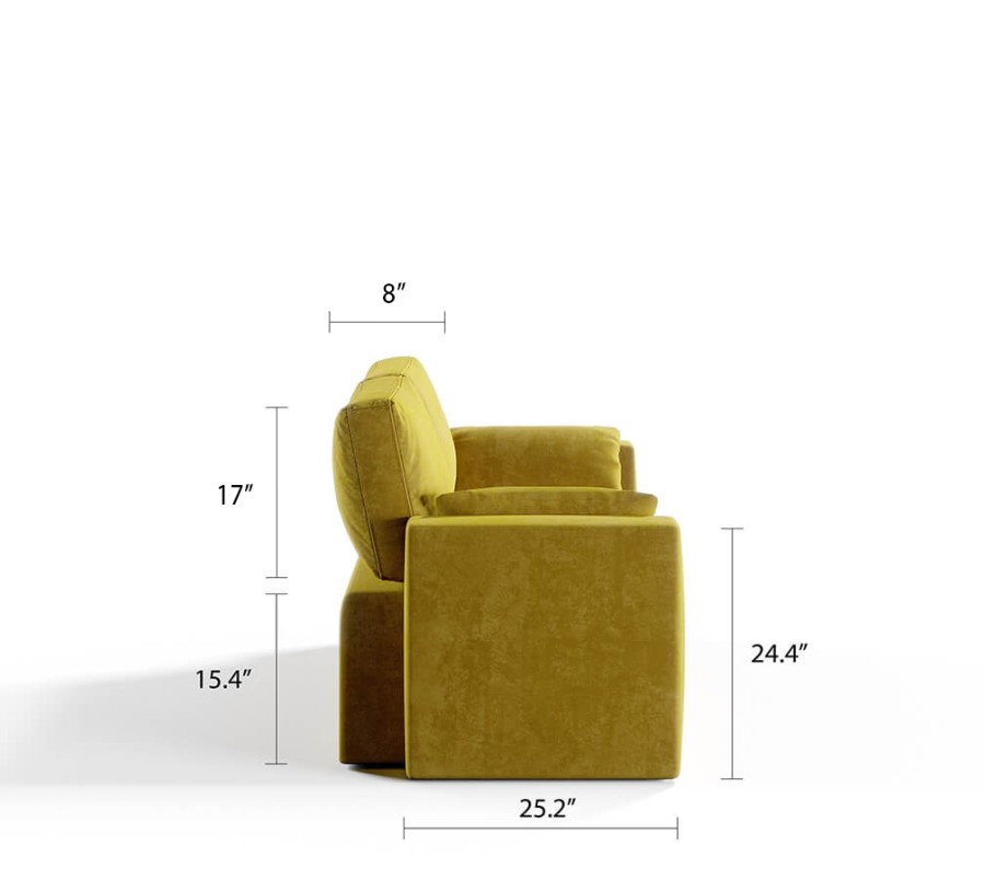 Royal Vertical Queen 2 Seat Sofa Royal Vertical Queen 2 Seat Sofa