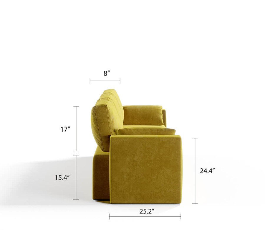 Royal Vertical Queen 3 Seat Sofa Royal Vertical Queen 3 Seat Sofa