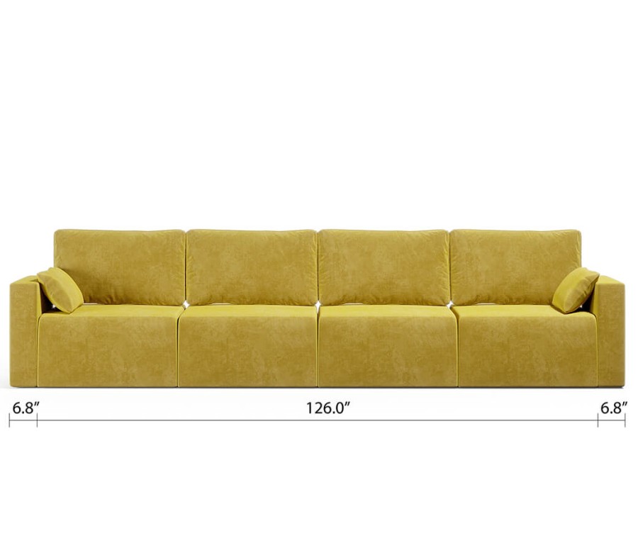Royal Vertical Queen 4 Seat Sofa Royal Vertical Queen 4 Seat Sofa