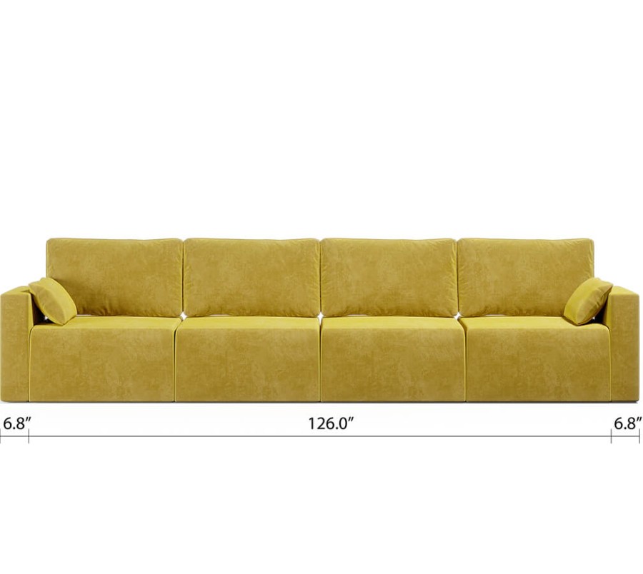 Royal Vertical Queen 4 Seat Sofa Royal Vertical Queen 4 Seat Sofa