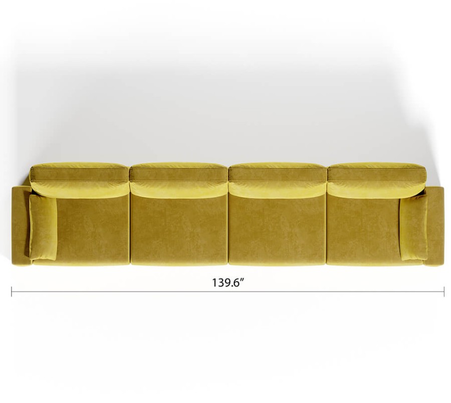Royal Vertical Queen 4 Seat Sofa Royal Vertical Queen 4 Seat Sofa