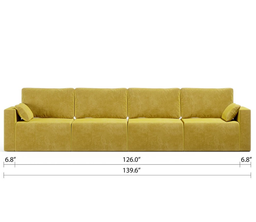 Royal Vertical Queen 4 Seat Sofa Royal Vertical Queen 4 Seat Sofa