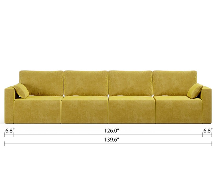 Royal Vertical Queen 4 Seat Sofa Royal Vertical Queen 4 Seat Sofa